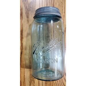 Antique Rare Fruit Jar Qt. Ball Mason Rb 234